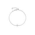 Silver Thread of Faith Bracelet