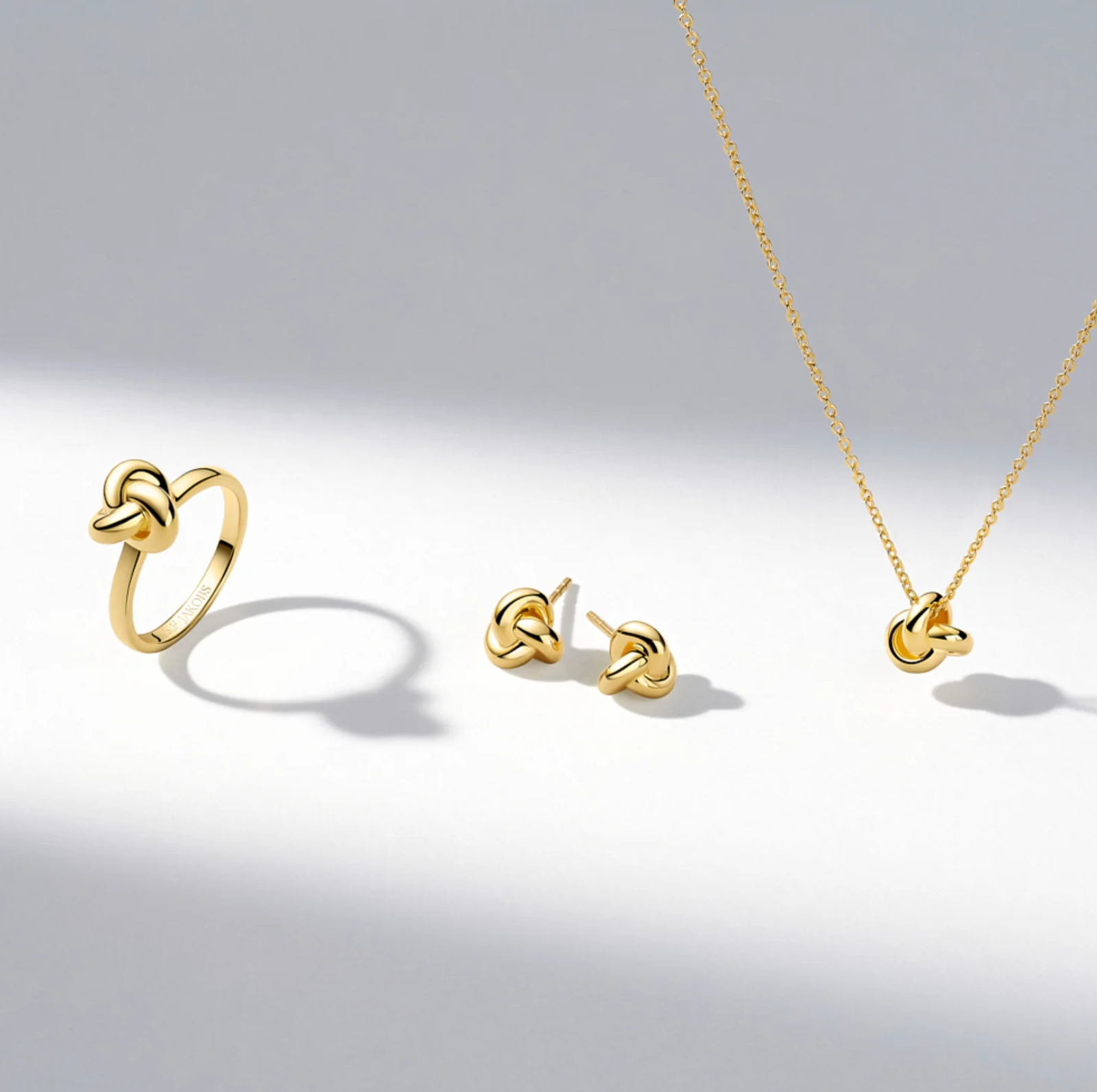Gold Imperia Pianura Piccolo Earrings