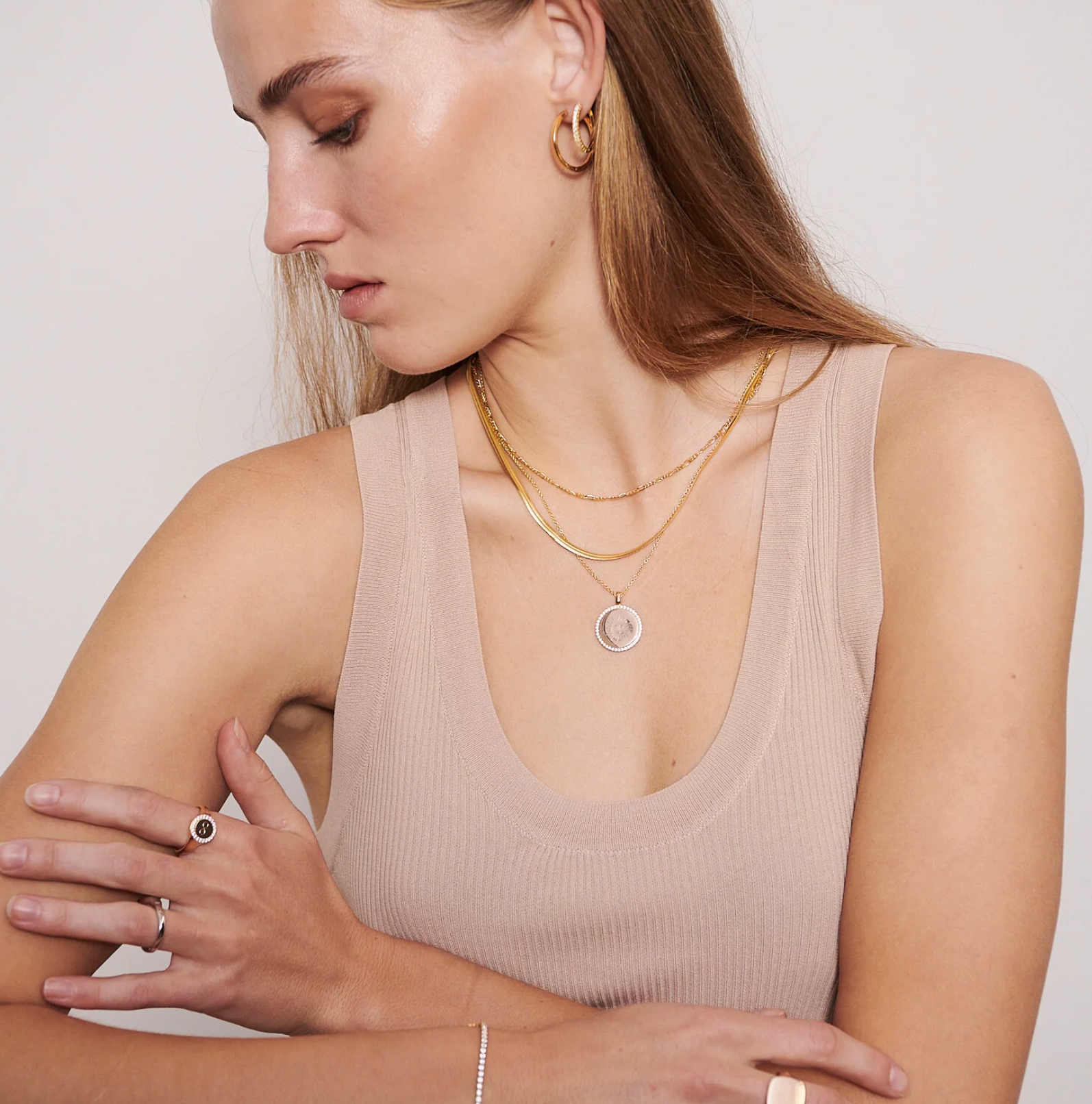 Gold Serpente Necklace