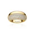 Gold CZ Fasano Ring