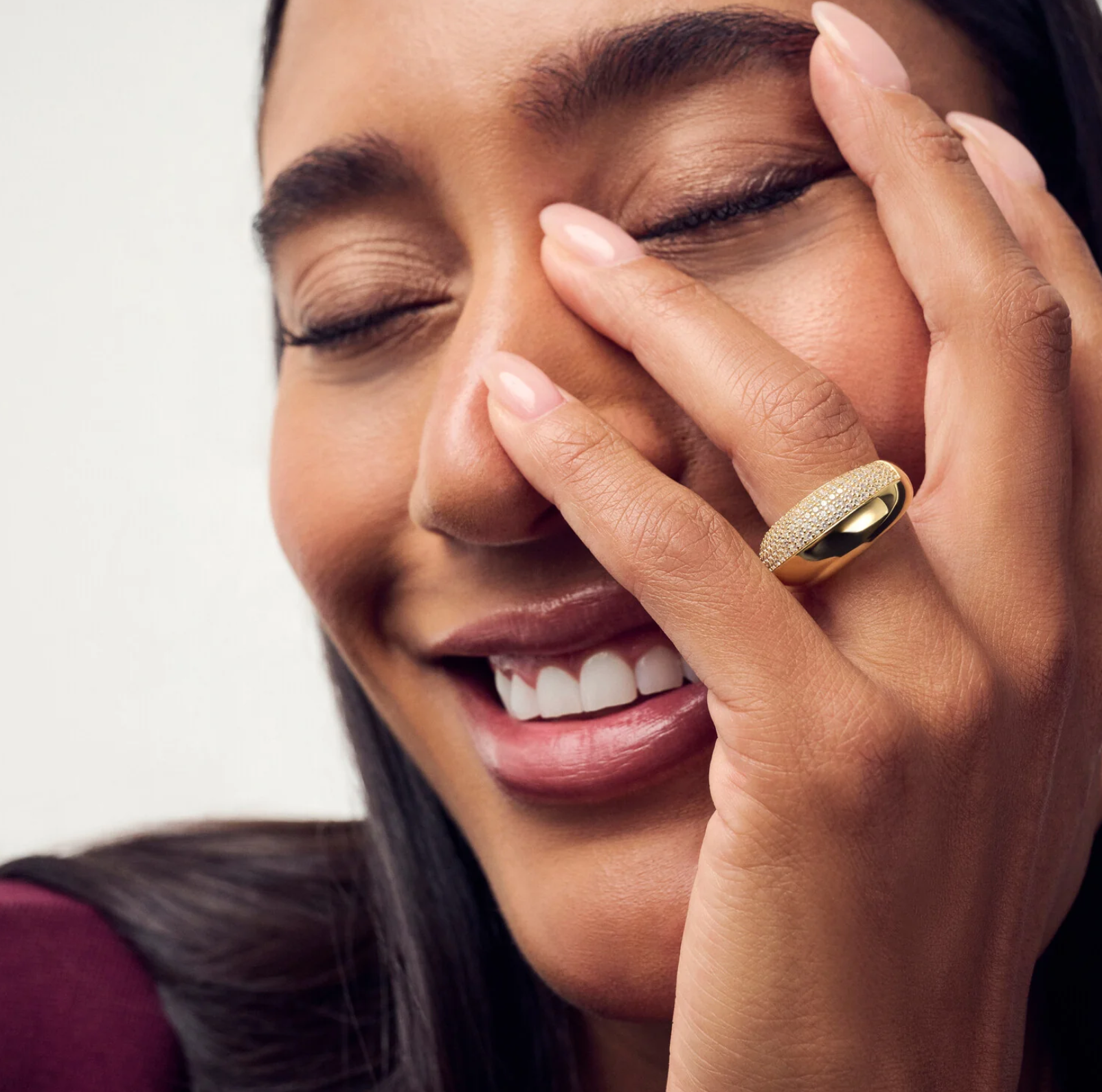 Gold CZ Fasano Ring