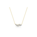 0.75 CTW Cluster Necklace