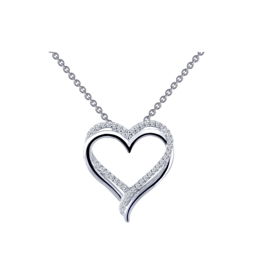 Double-Heart Pendant Necklace