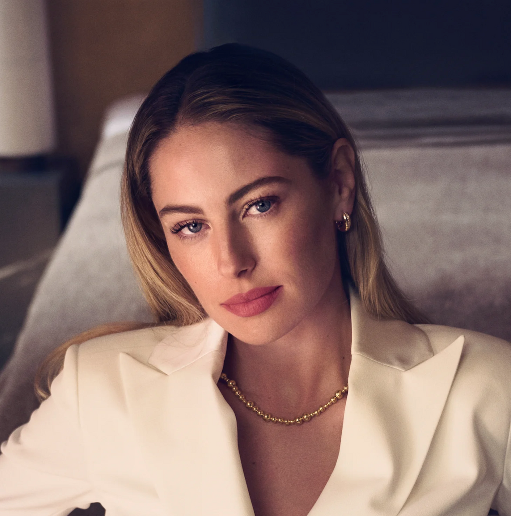 Gold CZ Palermo Piccolo Earrings