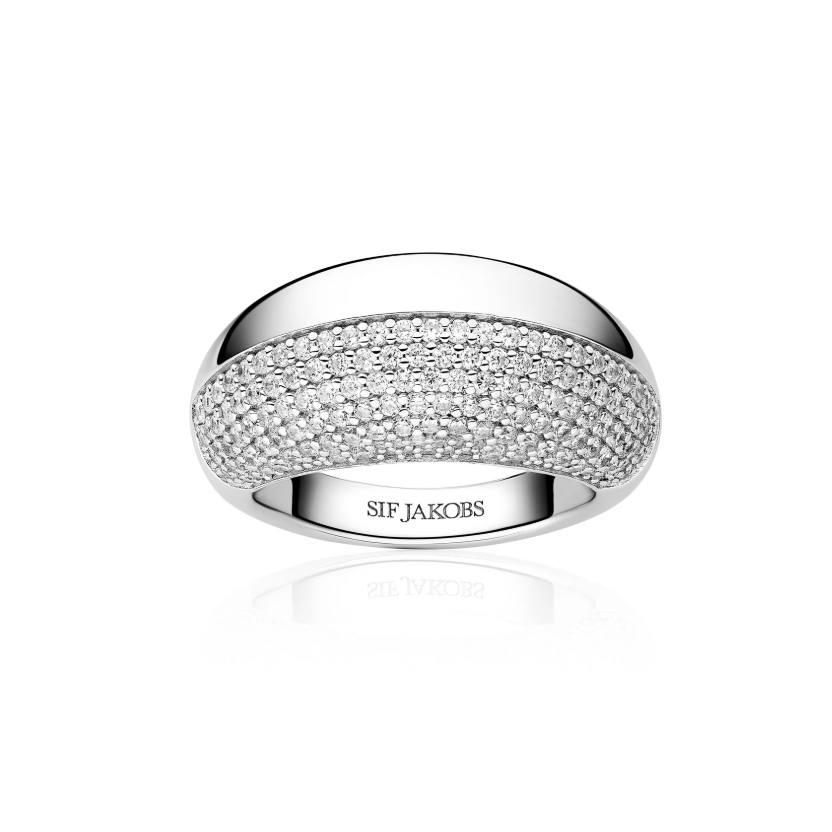 Silver CZ Fasano Ring