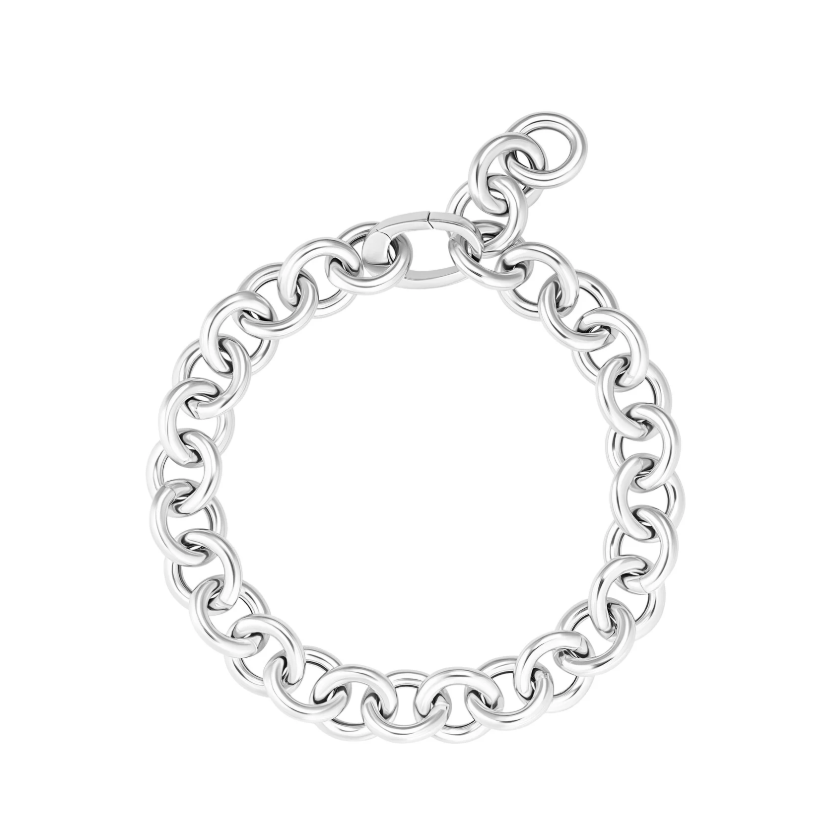 Silver Bracelet Chain Carrara