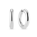Silver Carrara X-Grande Pianura Earrings