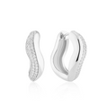 Silver CZ Glorenza Grande Earrings