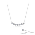 Silver Bezels of Joy Necklace