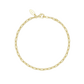 Charlie Gold Chain Bracelet