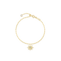 Golden Hour Paperclip Bracelet