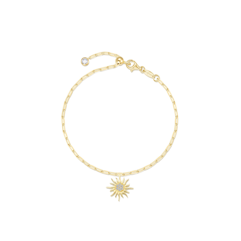 Golden Hour Paperclip Bracelet
