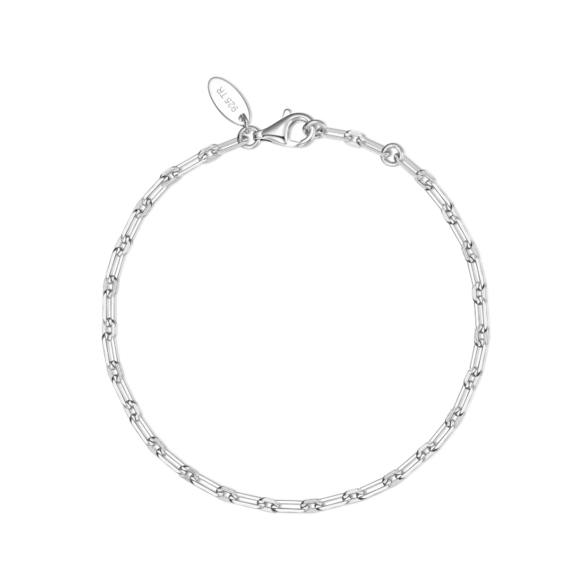 Charlene Silver Chain Bracelet