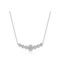 Cushion of Joy Silver Necklace