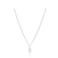 Silver Pearl Padua Medio Necklace
