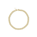 Large Cleo Cuban Bracelet Gold