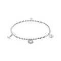 AL Charms Anklet in Silver Plating