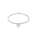 Mother's Day A Little 'Happy First Mother's Day' Bracelet in Silver Plating