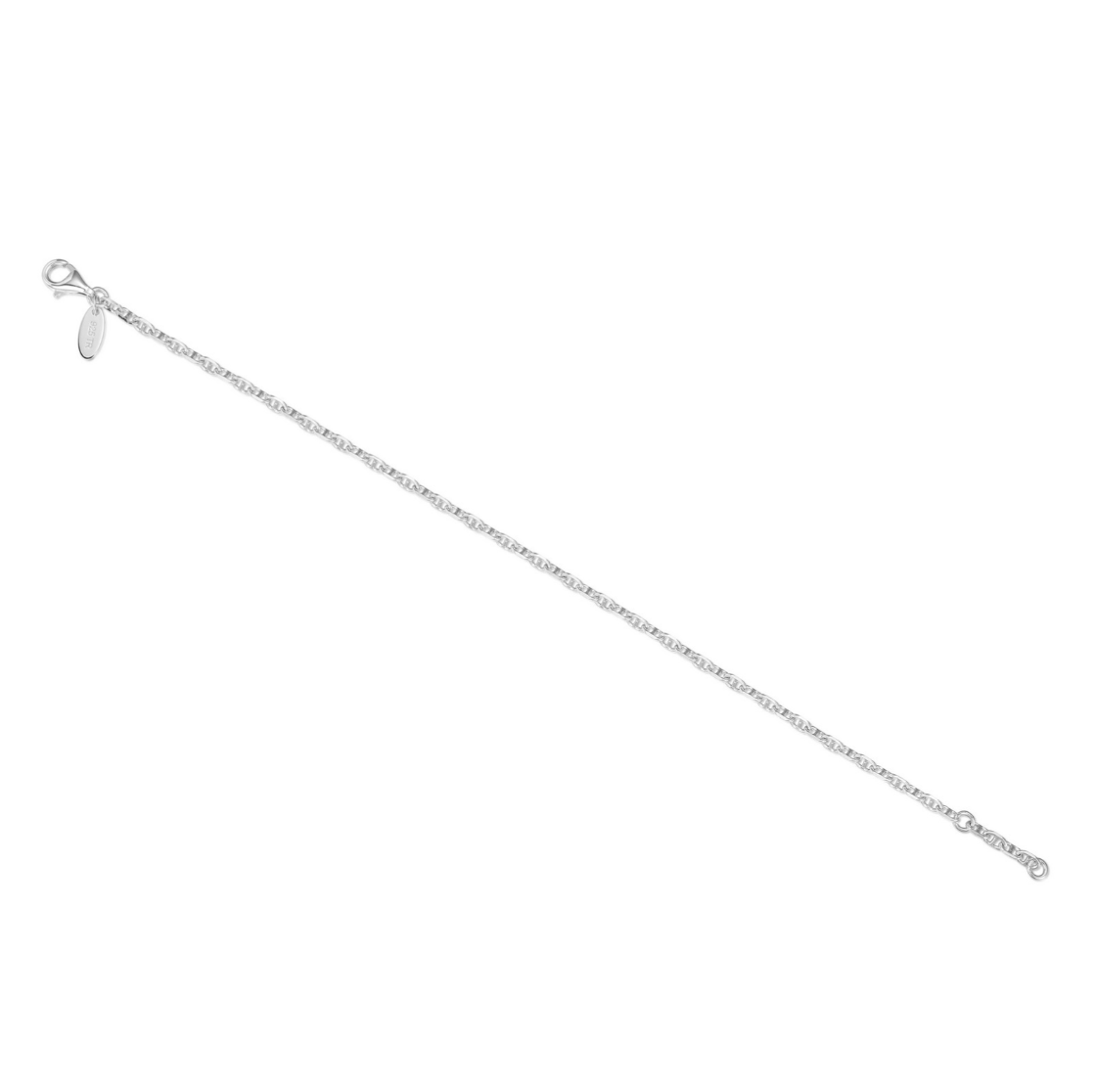 Silver Medium Lucy Chain Bracelet