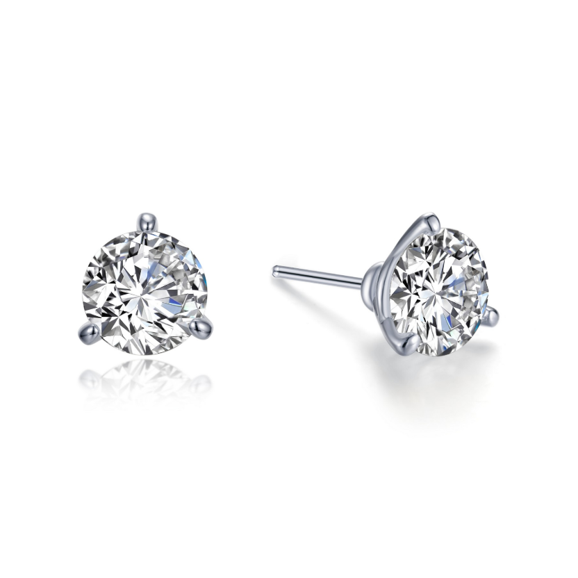 ER CL S.S. PT 4.08 CTTW 3 Prong Martini Studs