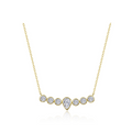 Gold Pear of Joy Necklace