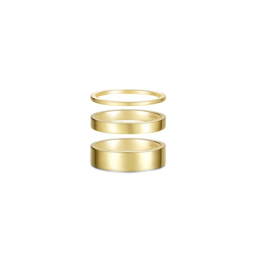 Trilogy Gold Band Set