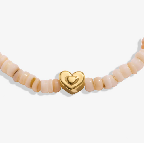AL Gold Let Your Soul Glow Anklet 9 1/16" Stretch