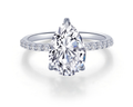 LaFonn Pear-Shaped Solitaire Engagement Ring