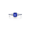 Lafonn Three-Stone September Birthstone Ring