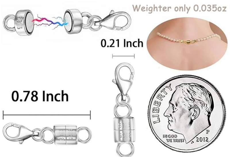 S.S. .925 Magnetic Extender - Silver