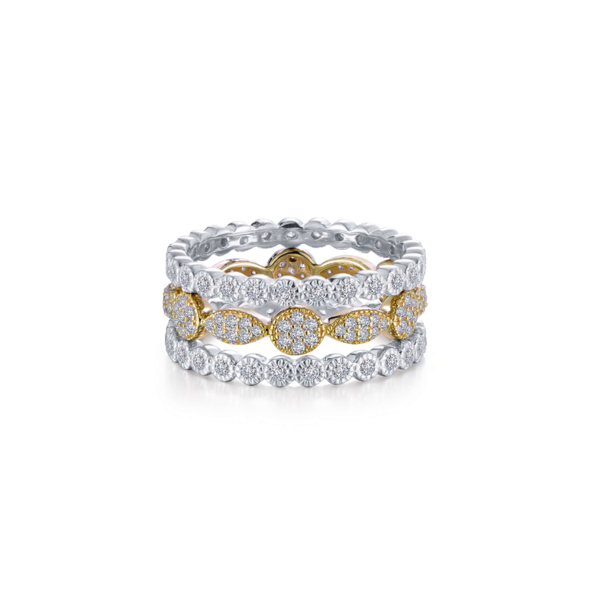3-Piece Eternity Ring Set