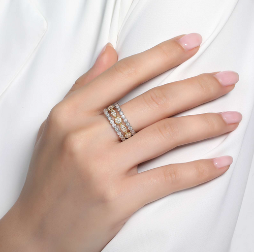 3-Piece Eternity Ring Set