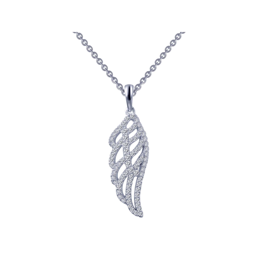 Angel Wing Pendant Necklace