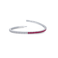 Ruby Harmony Flexible Bracelet