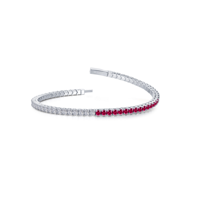 Ruby Harmony Flexible Bracelet