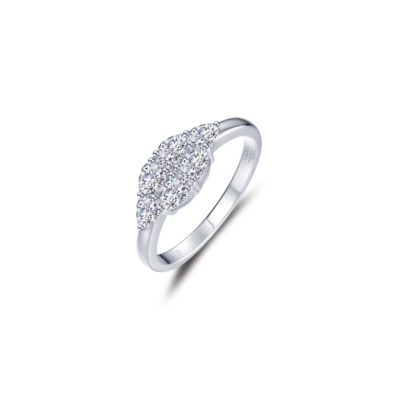 Cluster Engagement Ring
