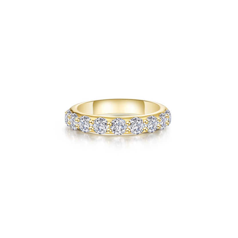 Gold Divine Engagement Band