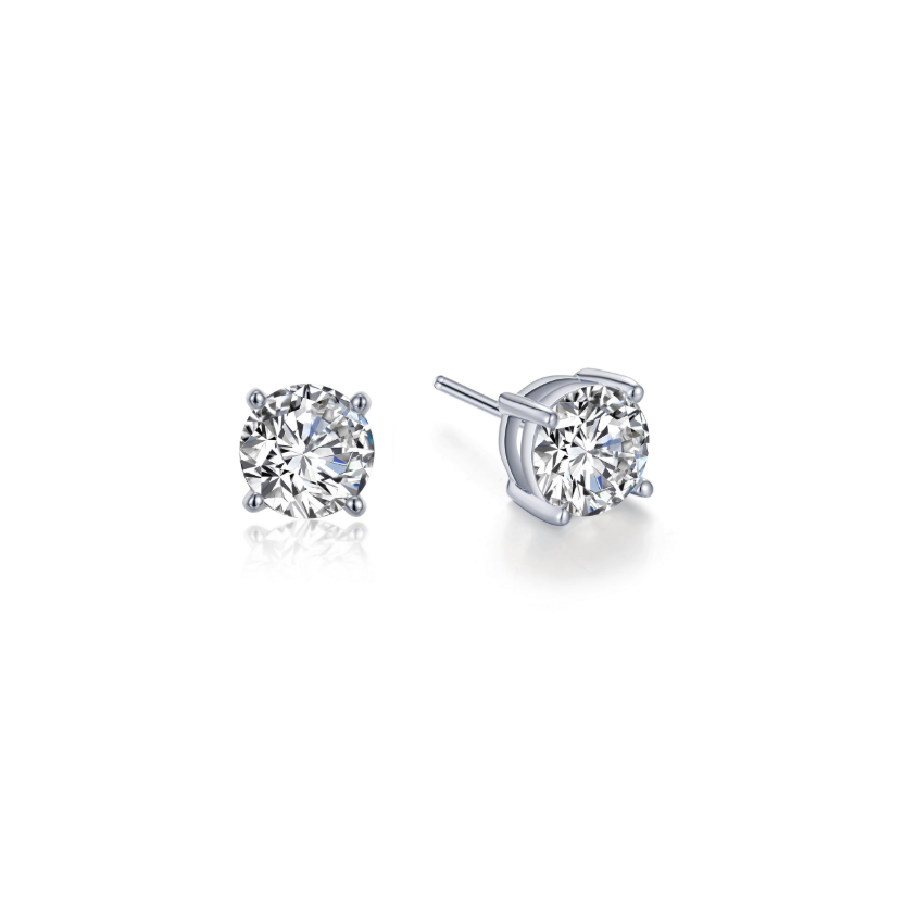 3 CTW Stud Earrings