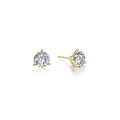 ER CL S.S. GP 2.56 CTTW 3 Prong Martini Studs