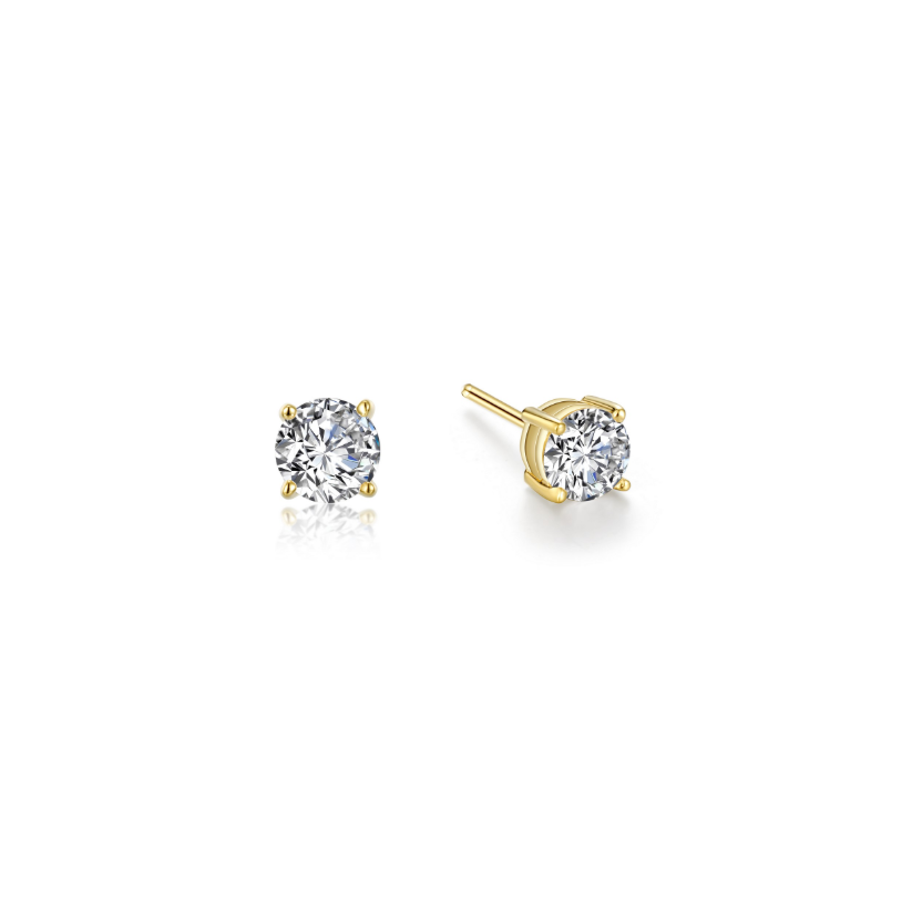 ER CL S.S. GP 1.50 CTTW 4 Prong Round Studs