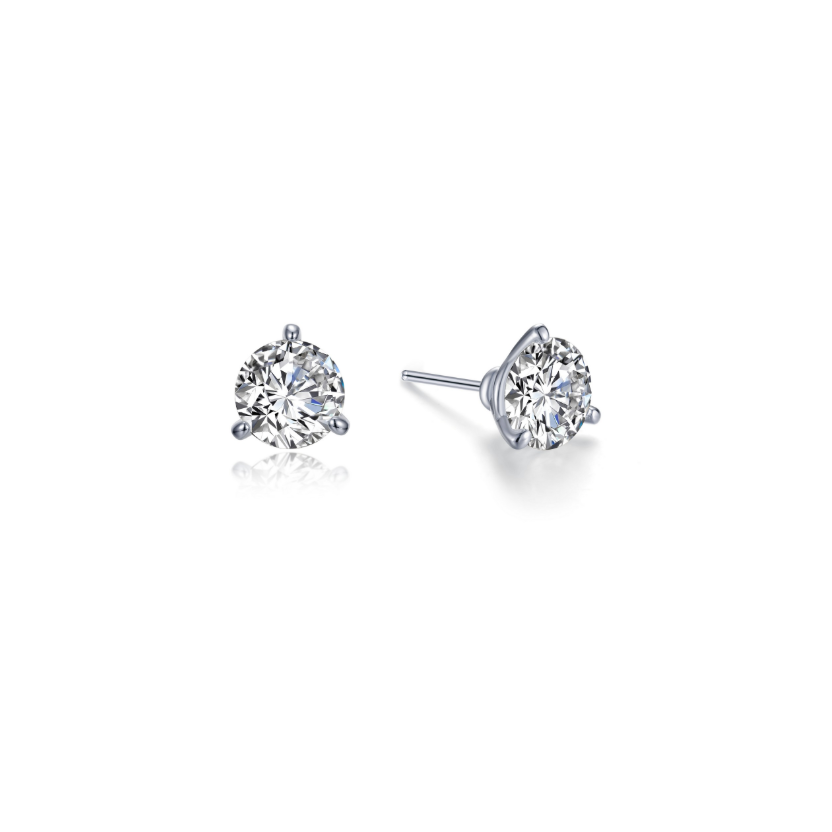 ER CL S.S. PT 2.56 CTTW 3 Prong Martini Studs