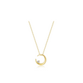 Gold Crescent Moon Necklace
