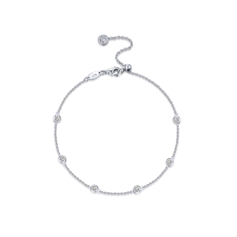 0.53 CTW Station Bracelet