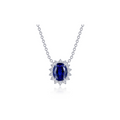 3.35 CTW Halo Necklace