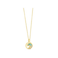 Dune Gold Explorer Wave Turquoise Gradient Necklace