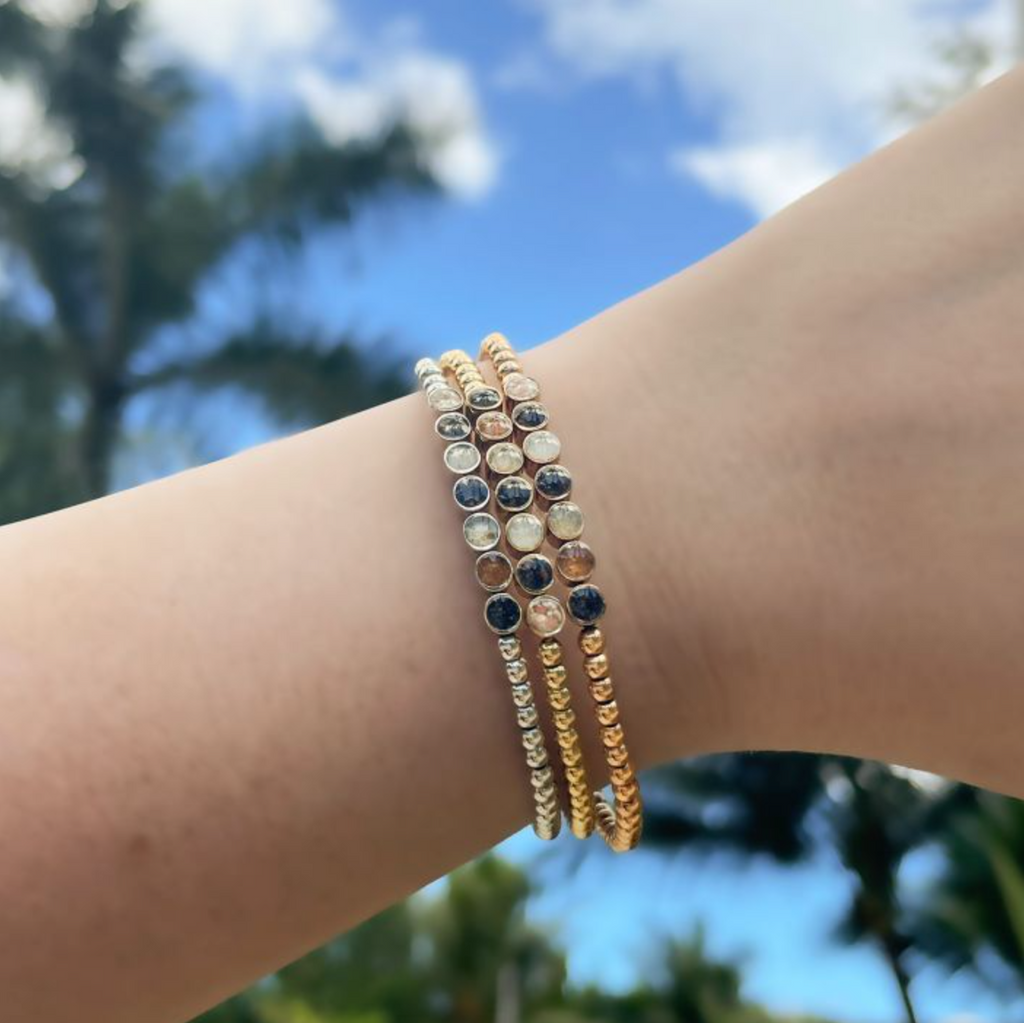 Dune Rose Gold Stainless Steel The World Is Yours Bracelet