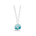 Dune &earth - Silver Palm Tree Necklace
