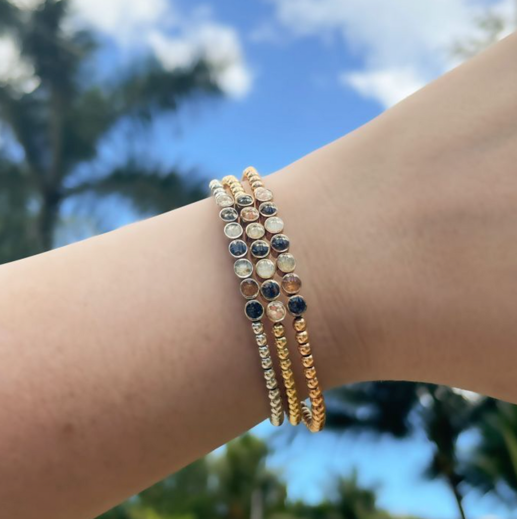 Dune Silver Stainless Steel The World Is Yours Bracelet