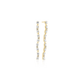 Gold Ellera Ovale Tredici Earrings