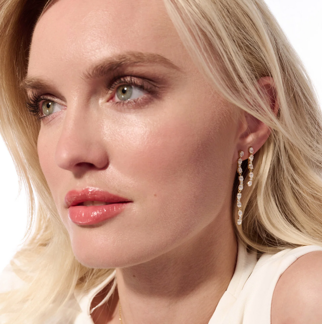 Silver Ellera Ovale Tredici Earrings